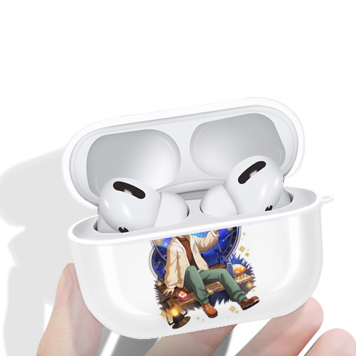 文豪ストレイドッグス Bungo Stray Dogs 【AirPods Pro用】ハードシェル保護ケース 耐衝撃・防指紋・カラビナ付き商品仕様