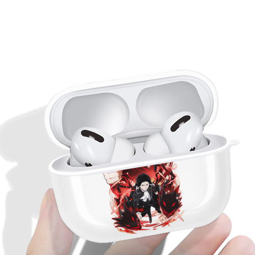 文豪ストレイドッグス Bungo Stray Dogs 【AirPods Pro用】ハードシェル保護ケース 耐衝撃・防指紋・カラビナ付き商品仕様