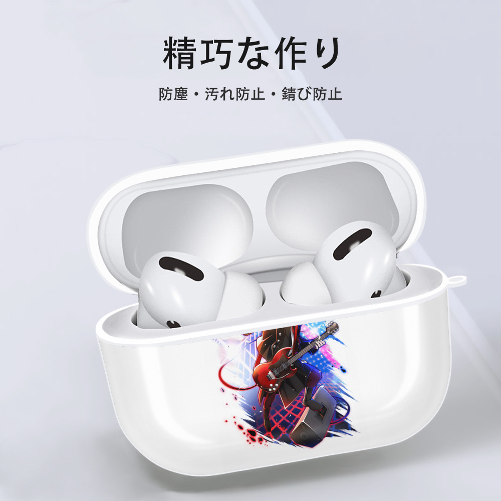 文豪ストレイドッグス Bungo Stray Dogs 【AirPods Pro用】ハードシェル保護ケース 耐衝撃・防指紋・カラビナ付き商品仕様