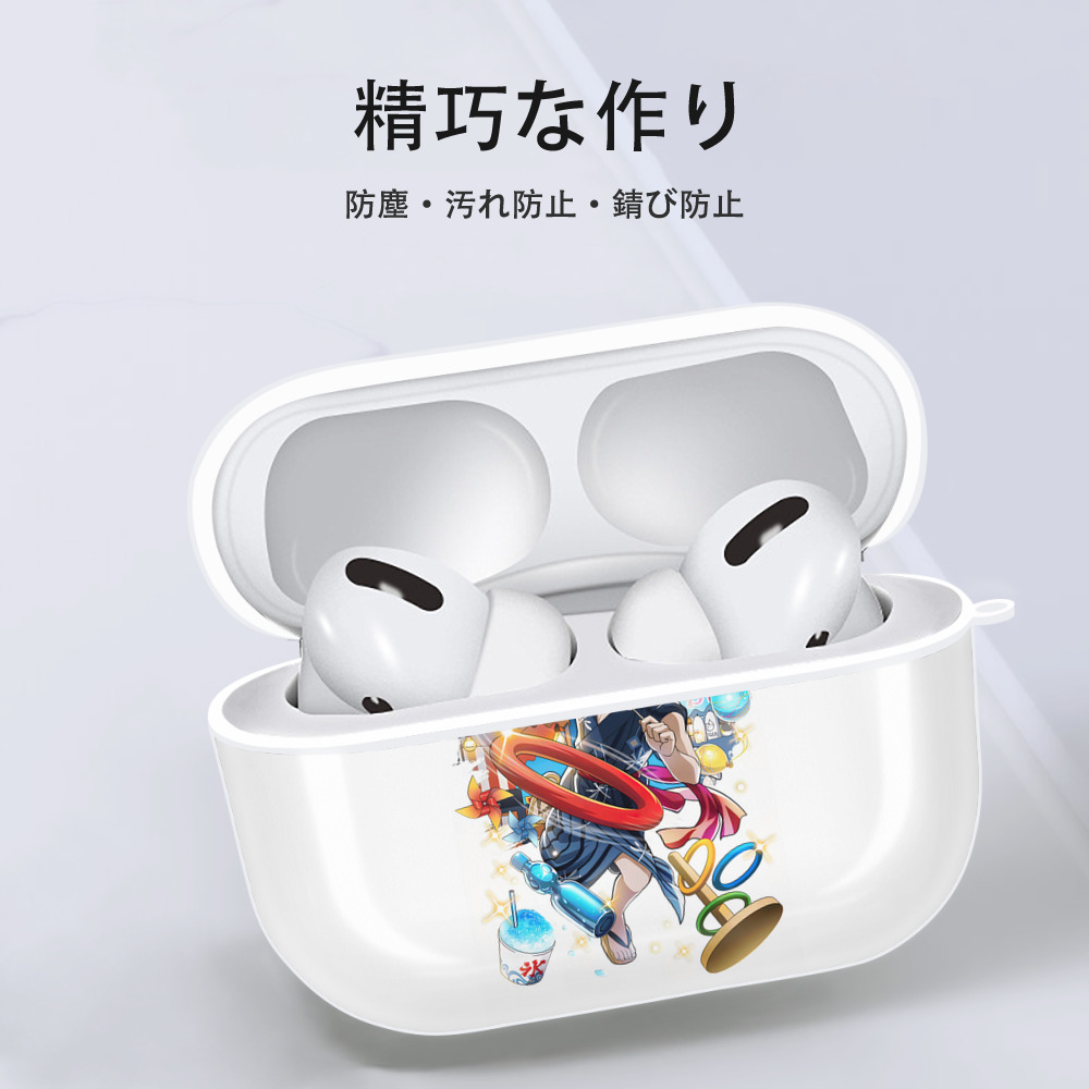 文豪ストレイドッグス Bungo Stray Dogs 【AirPods Pro用】ハードシェル保護ケース 耐衝撃・防指紋・カラビナ付き商品仕様