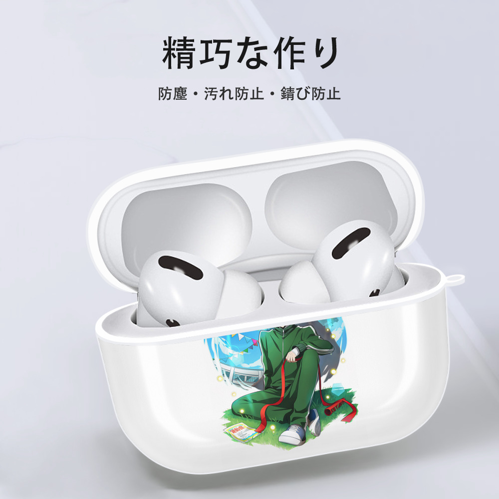 文豪ストレイドッグス Bungo Stray Dogs 【AirPods Pro用】ハードシェル保護ケース 耐衝撃・防指紋・カラビナ付き商品仕様