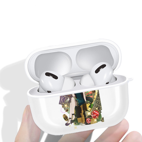 文豪ストレイドッグス Bungo Stray Dogs 【AirPods Pro用】ハードシェル保護ケース 耐衝撃・防指紋・カラビナ付き商品仕様