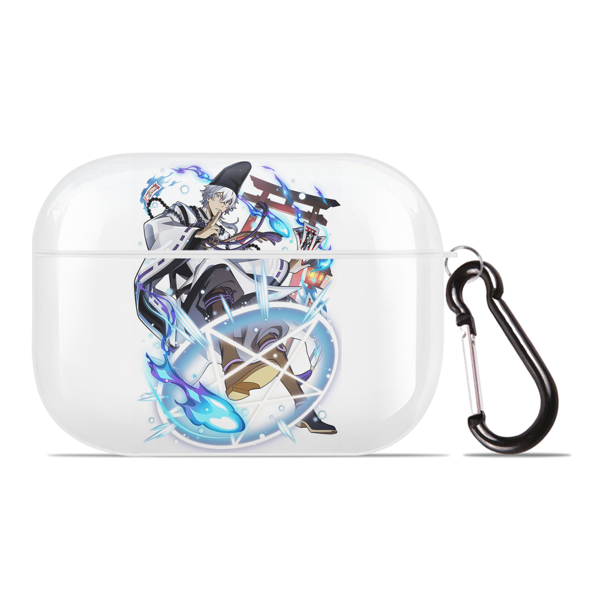 （画像用） 文豪ストレイドッグス Bungo Stray Dogs 【AirPods Pro用】ハードシェル保護ケース 耐衝撃・防指紋・カラビナ付き商品仕様