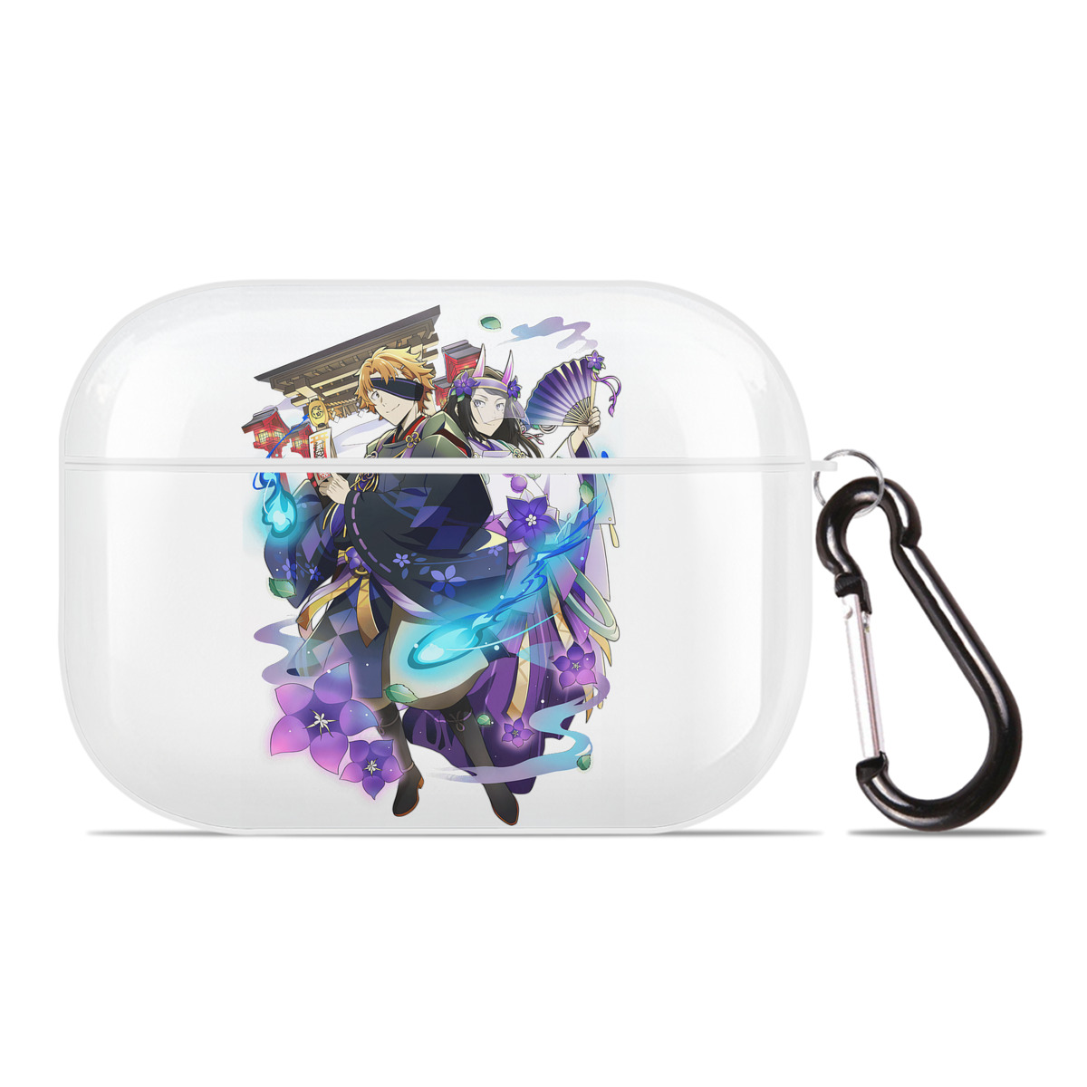 （画像用） 文豪ストレイドッグス Bungo Stray Dogs 【AirPods Pro用】ハードシェル保護ケース 耐衝撃・防指紋・カラビナ付き商品仕様