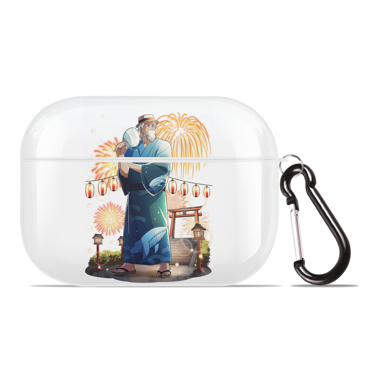 （画像用） 文豪ストレイドッグス Bungo Stray Dogs 【AirPods Pro用】ハードシェル保護ケース 耐衝撃・防指紋・カラビナ付き商品仕様