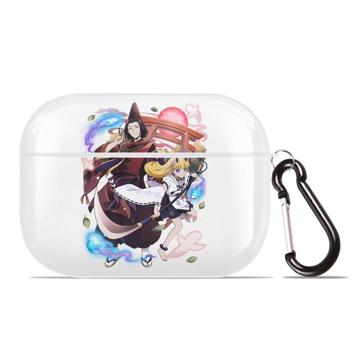 （画像用） 文豪ストレイドッグス Bungo Stray Dogs 【AirPods Pro用】ハードシェル保護ケース 耐衝撃・防指紋・カラビナ付き商品仕様