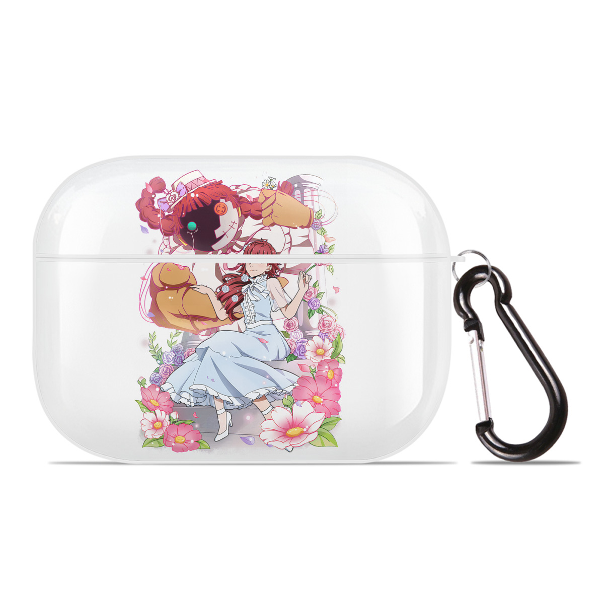 （画像用） 文豪ストレイドッグス Bungo Stray Dogs 【AirPods Pro用】ハードシェル保護ケース 耐衝撃・防指紋・カラビナ付き商品仕様