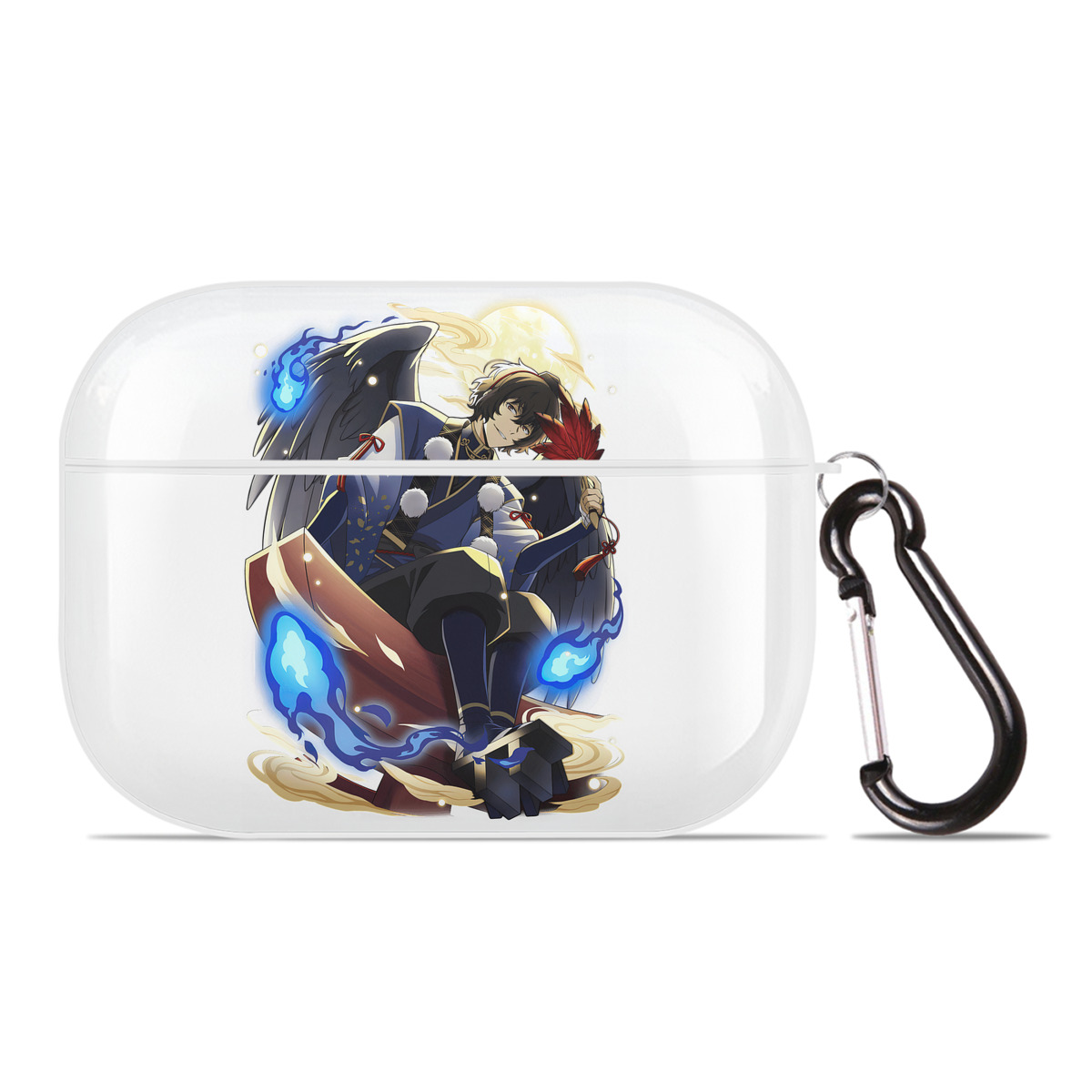 （画像用） 文豪ストレイドッグス Bungo Stray Dogs 【AirPods Pro用】ハードシェル保護ケース 耐衝撃・防指紋・カラビナ付き商品仕様