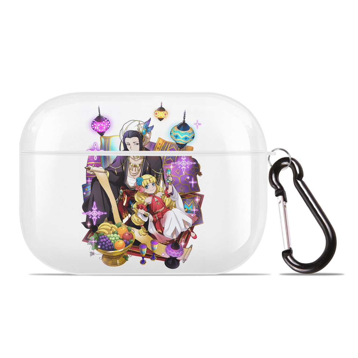 （画像用） 文豪ストレイドッグス Bungo Stray Dogs 【AirPods Pro用】ハードシェル保護ケース 耐衝撃・防指紋・カラビナ付き商品仕様