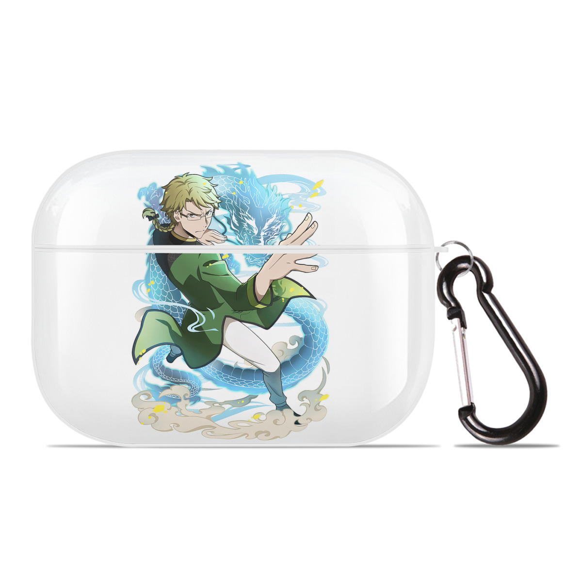 （画像用） 文豪ストレイドッグス Bungo Stray Dogs 【AirPods Pro用】ハードシェル保護ケース 耐衝撃・防指紋・カラビナ付き商品仕様