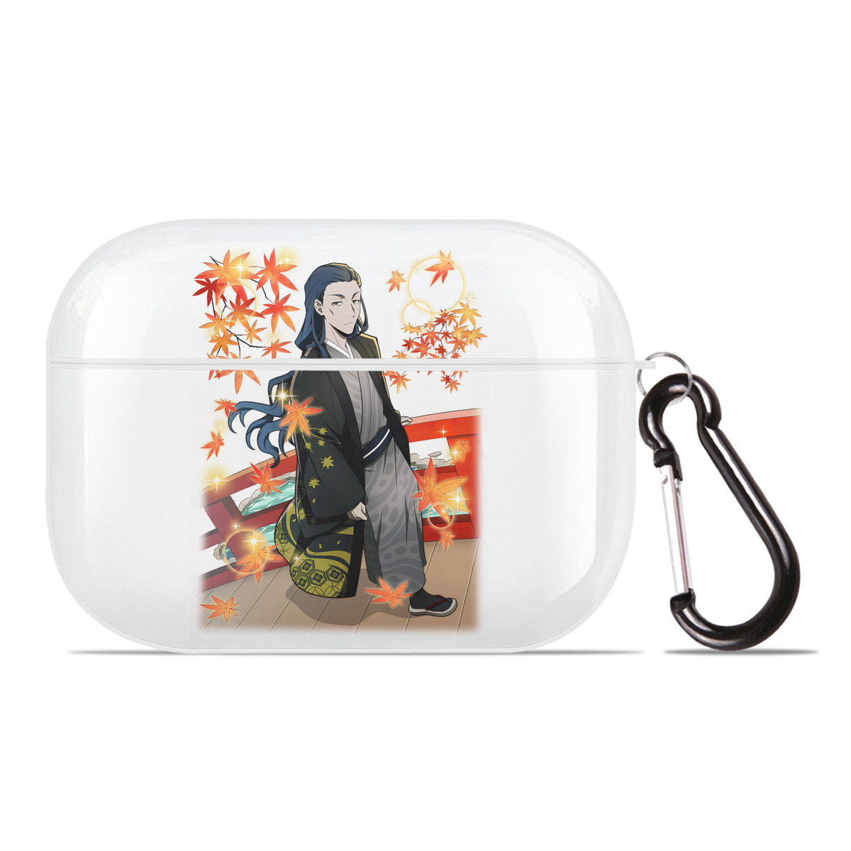 （画像用） 文豪ストレイドッグス Bungo Stray Dogs 【AirPods Pro用】ハードシェル保護ケース 耐衝撃・防指紋・カラビナ付き商品仕様