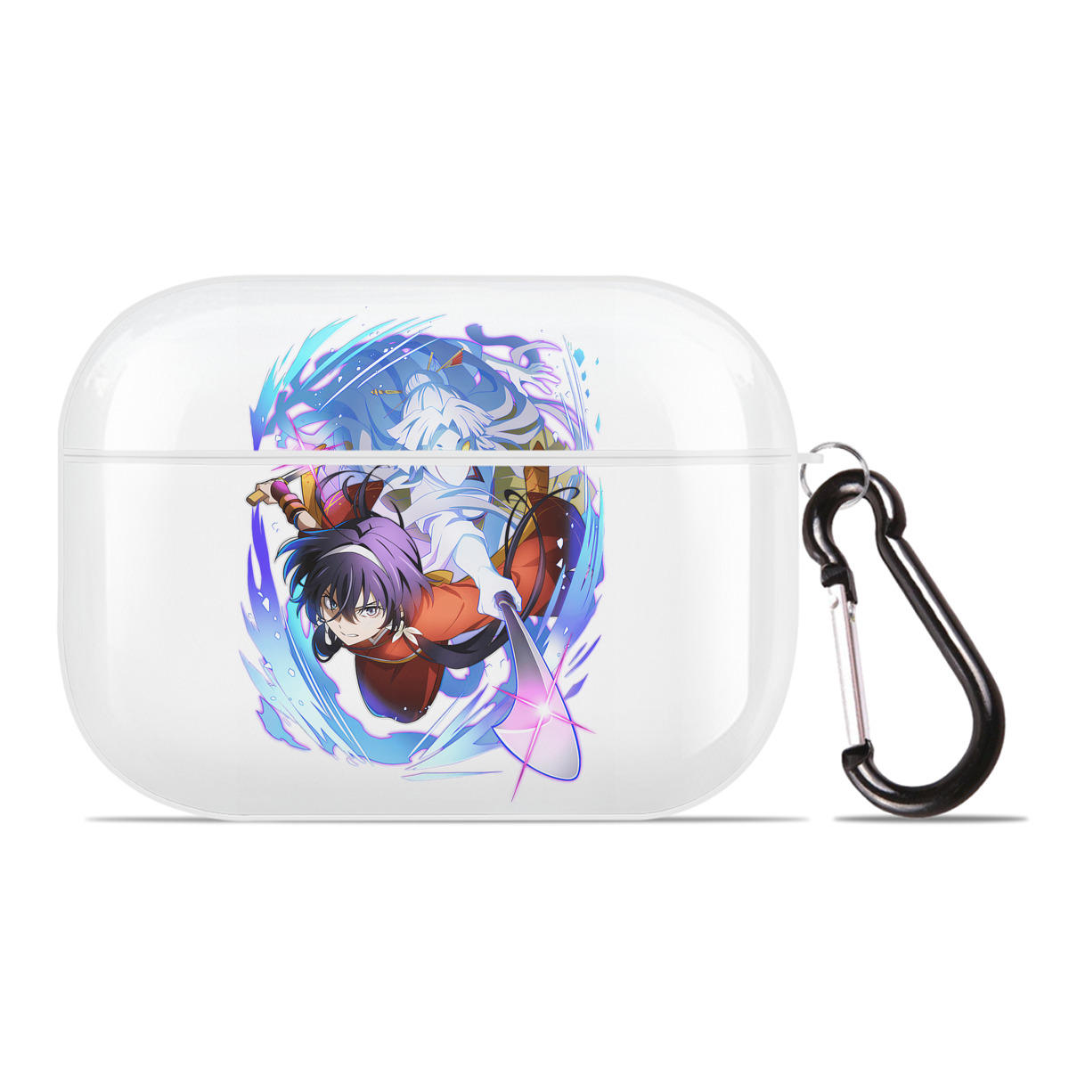 （画像用） 文豪ストレイドッグス Bungo Stray Dogs 【AirPods Pro用】ハードシェル保護ケース 耐衝撃・防指紋・カラビナ付き商品仕様