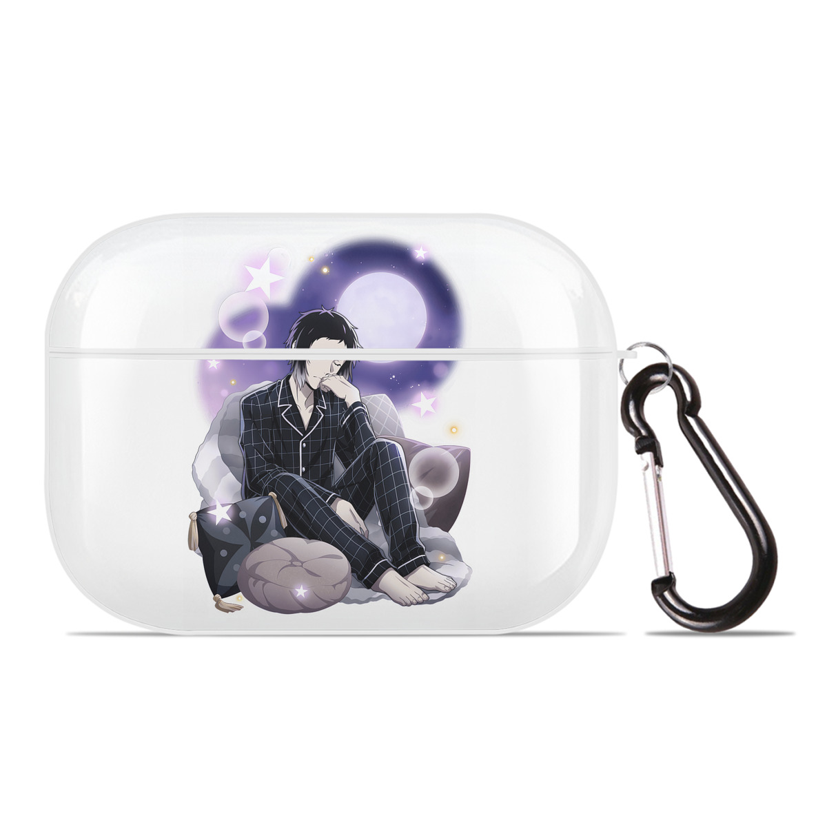 （画像用） 文豪ストレイドッグス Bungo Stray Dogs 【AirPods Pro用】ハードシェル保護ケース 耐衝撃・防指紋・カラビナ付き商品仕様