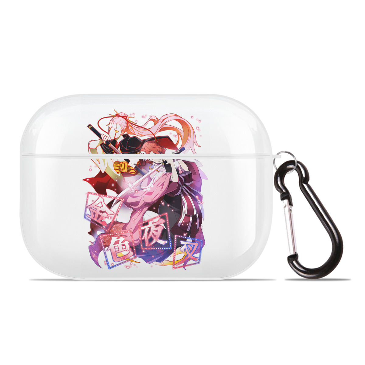 （画像用） 文豪ストレイドッグス Bungo Stray Dogs 【AirPods Pro用】ハードシェル保護ケース 耐衝撃・防指紋・カラビナ付き商品仕様