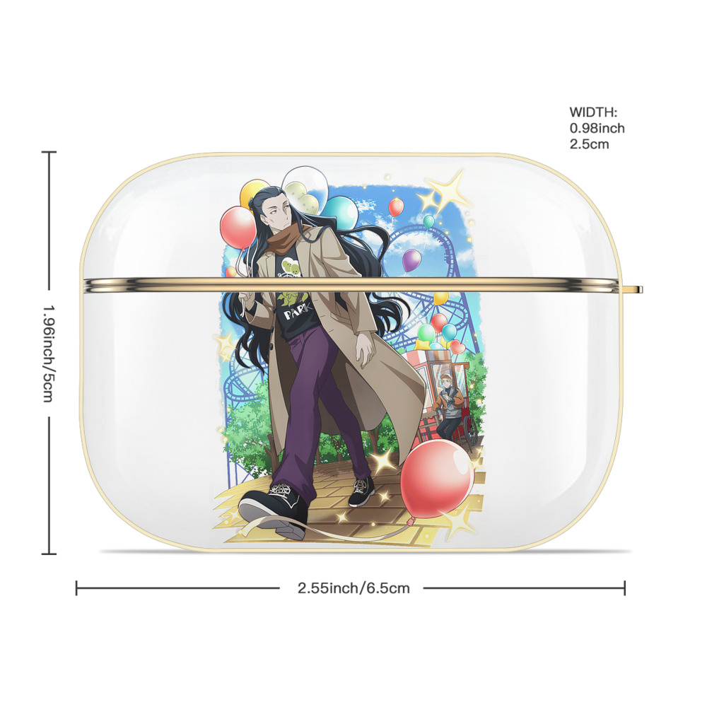 文豪ストレイドッグス Bungo Stray Dogs 【AirPods Pro用】ハードシェル保護ケース｜耐衝撃・防指紋・カラビナ付き商品仕様