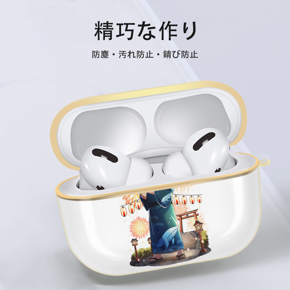 文豪ストレイドッグス Bungo Stray Dogs 【AirPods Pro用】ハードシェル保護ケース｜耐衝撃・防指紋・カラビナ付き商品仕様