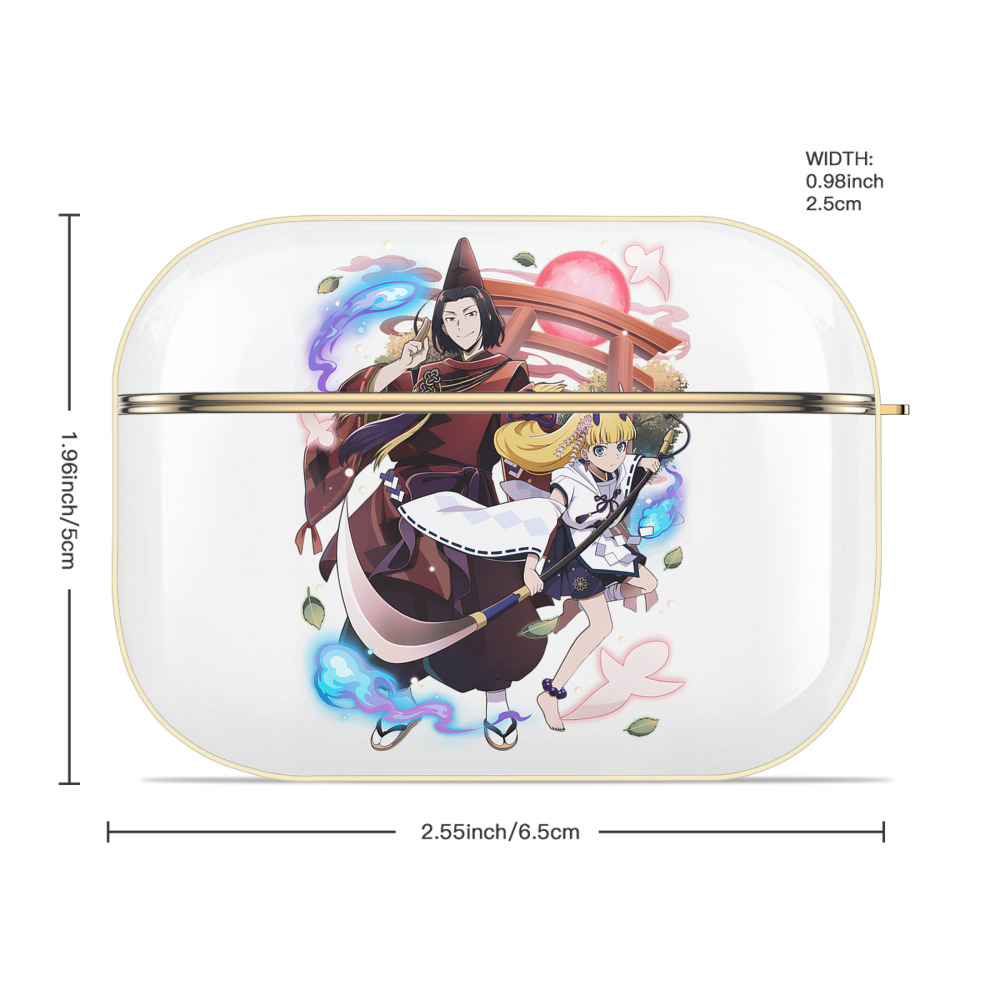 文豪ストレイドッグス Bungo Stray Dogs 【AirPods Pro用】ハードシェル保護ケース｜耐衝撃・防指紋・カラビナ付き商品仕様