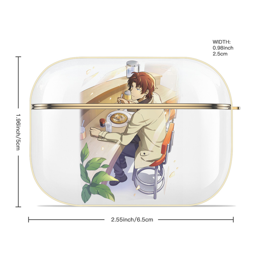 文豪ストレイドッグス Bungo Stray Dogs 【AirPods Pro用】ハードシェル保護ケース｜耐衝撃・防指紋・カラビナ付き商品仕様