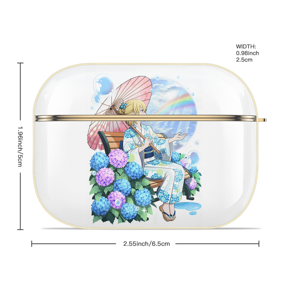 文豪ストレイドッグス Bungo Stray Dogs 【AirPods Pro用】ハードシェル保護ケース｜耐衝撃・防指紋・カラビナ付き商品仕様