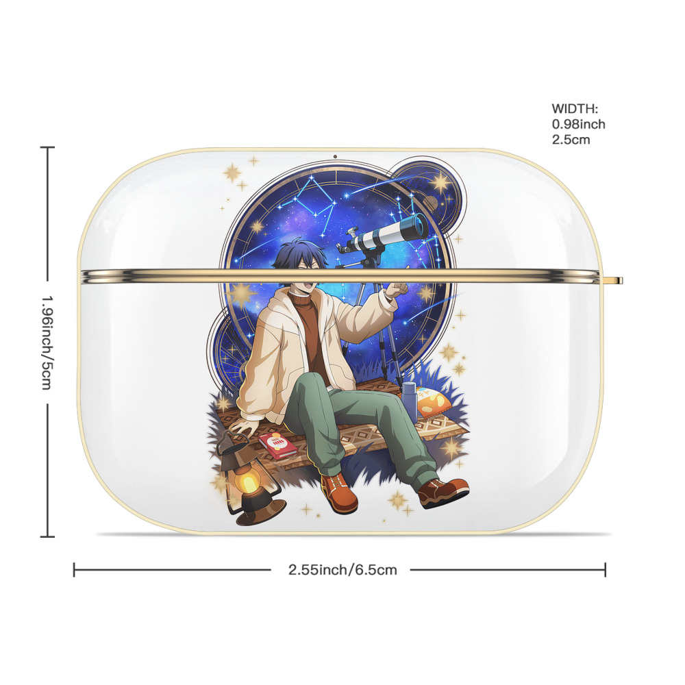 文豪ストレイドッグス Bungo Stray Dogs 【AirPods Pro用】ハードシェル保護ケース｜耐衝撃・防指紋・カラビナ付き商品仕様
