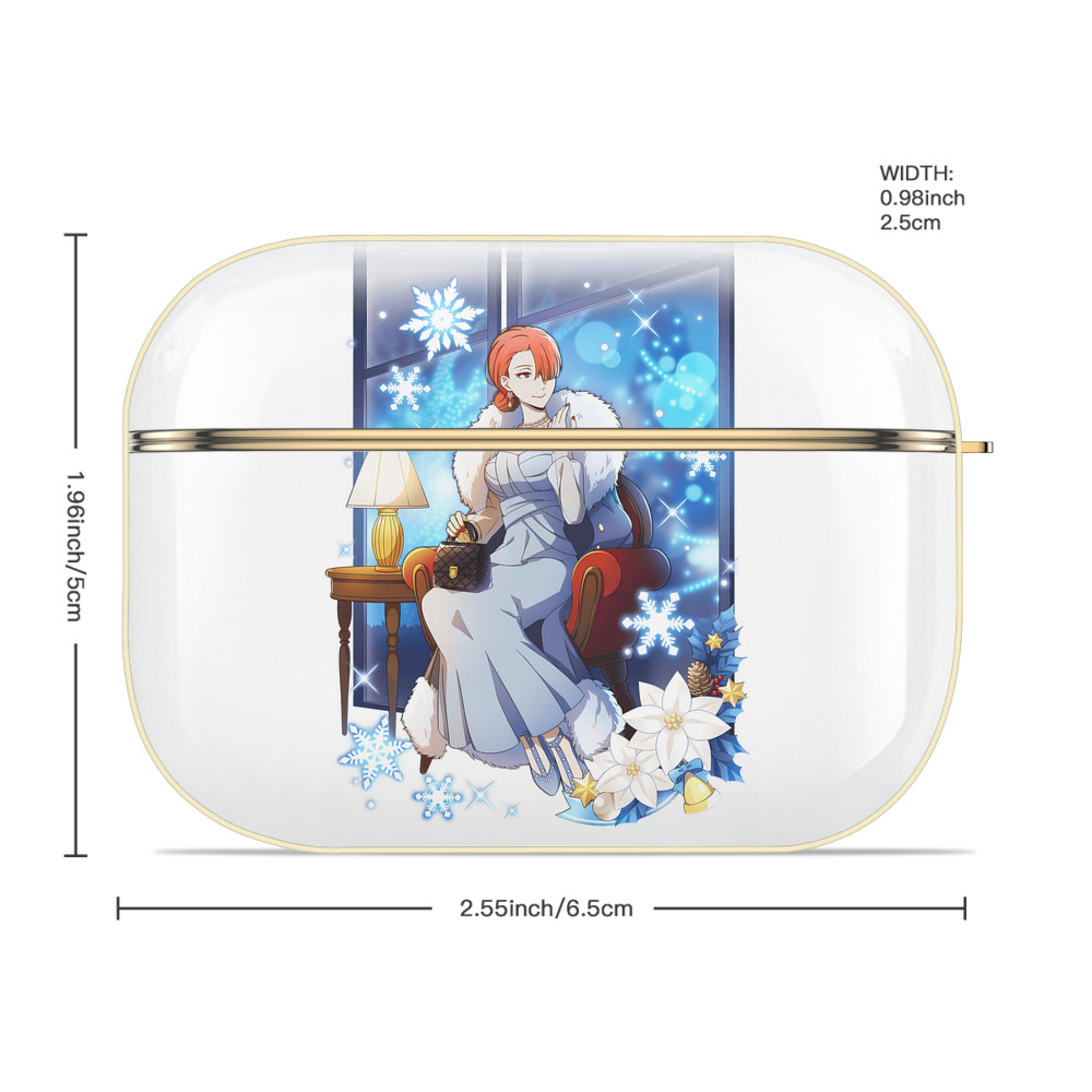 文豪ストレイドッグス Bungo Stray Dogs 【AirPods Pro用】ハードシェル保護ケース｜耐衝撃・防指紋・カラビナ付き商品仕様