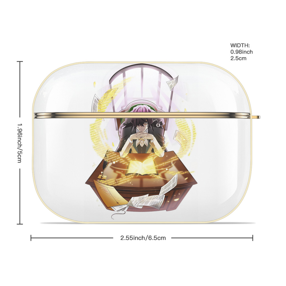 文豪ストレイドッグス Bungo Stray Dogs 【AirPods Pro用】ハードシェル保護ケース｜耐衝撃・防指紋・カラビナ付き商品仕様