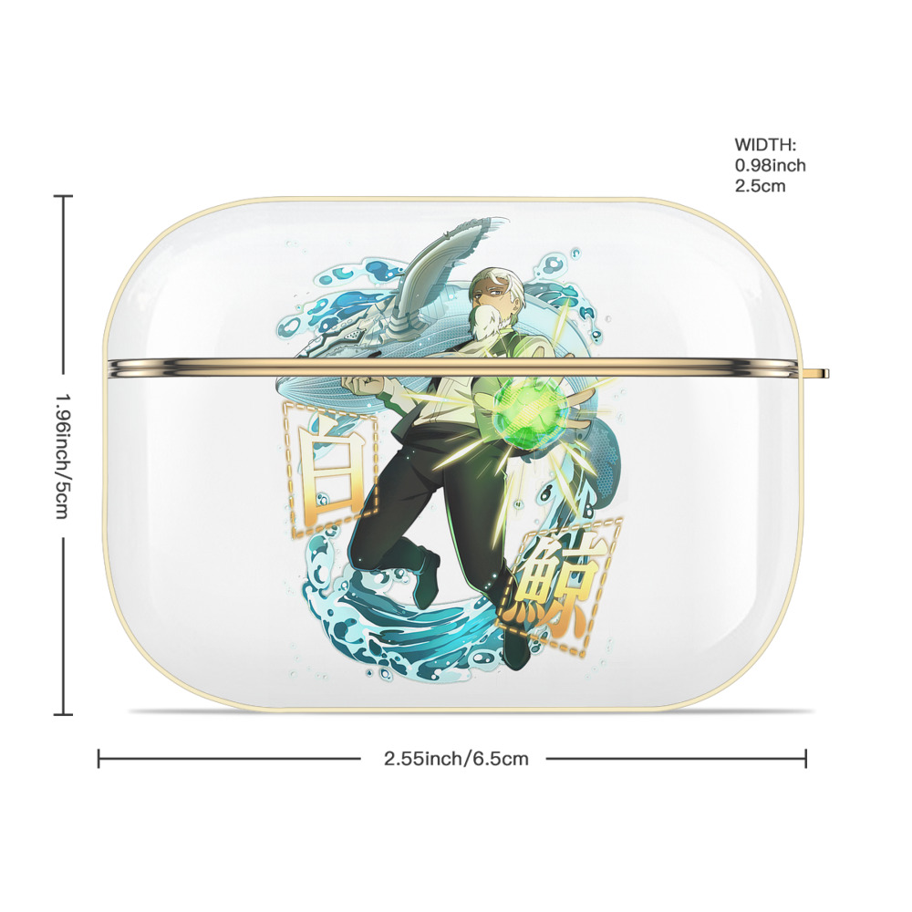 文豪ストレイドッグス Bungo Stray Dogs 【AirPods Pro用】ハードシェル保護ケース｜耐衝撃・防指紋・カラビナ付き商品仕様
