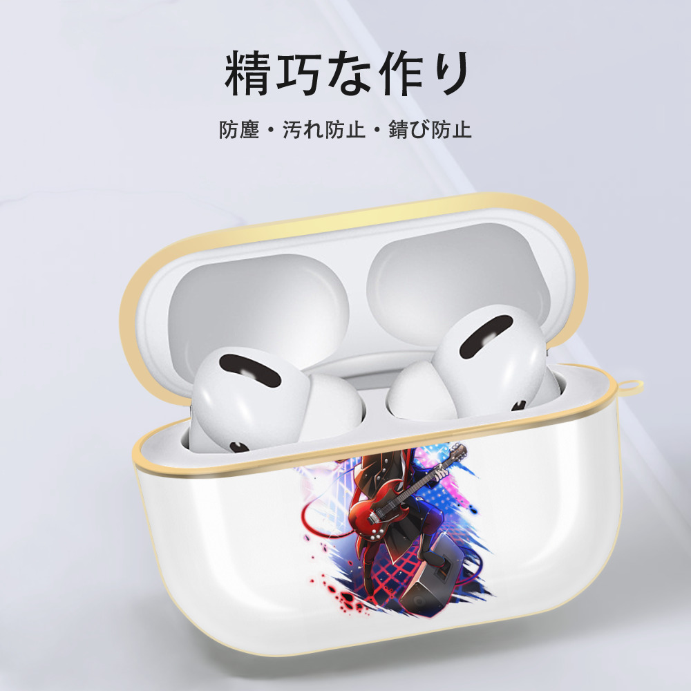 文豪ストレイドッグス Bungo Stray Dogs 【AirPods Pro用】ハードシェル保護ケース｜耐衝撃・防指紋・カラビナ付き商品仕様