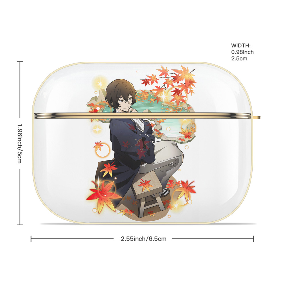 文豪ストレイドッグス Bungo Stray Dogs 【AirPods Pro用】ハードシェル保護ケース｜耐衝撃・防指紋・カラビナ付き商品仕様