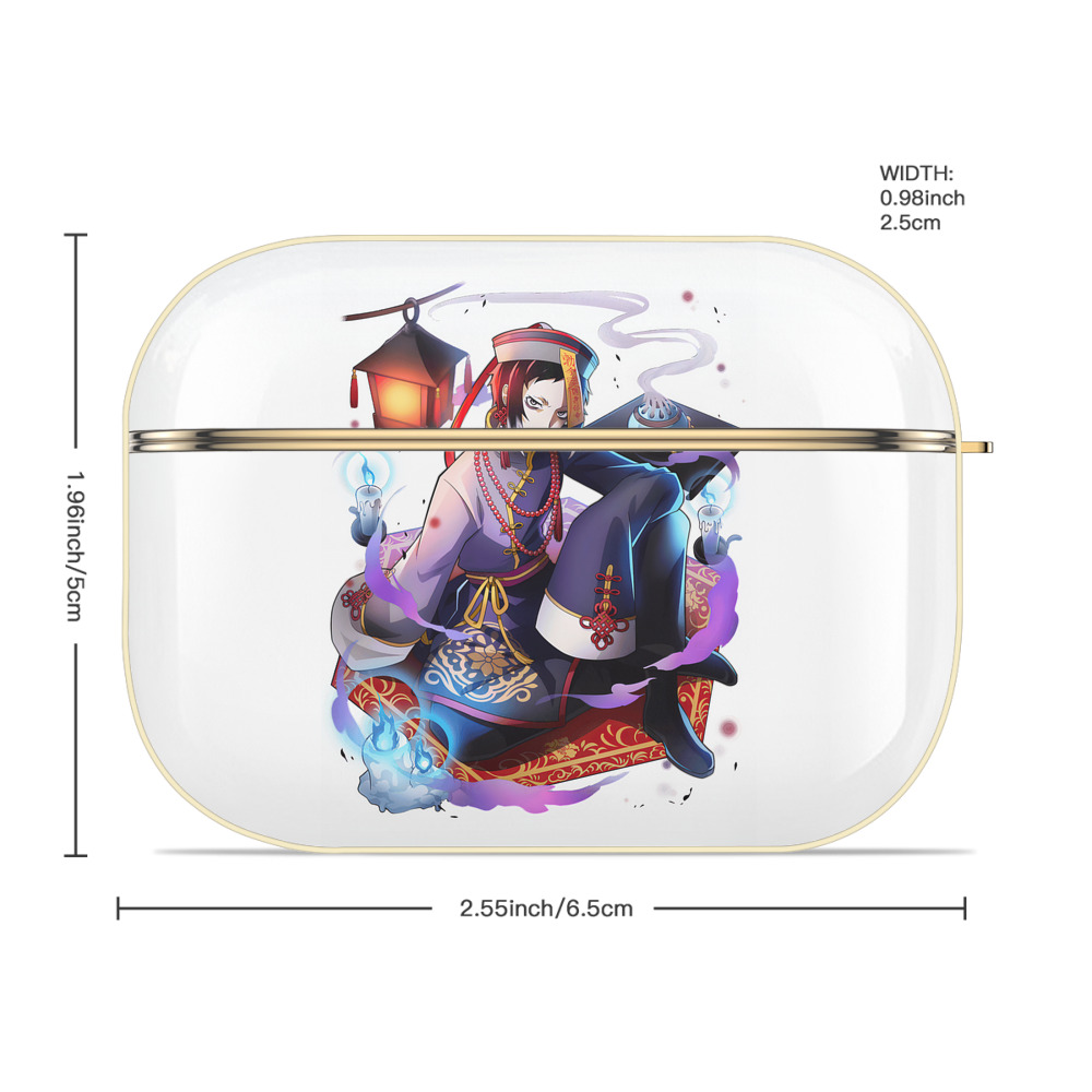文豪ストレイドッグス Bungo Stray Dogs 【AirPods Pro用】ハードシェル保護ケース｜耐衝撃・防指紋・カラビナ付き商品仕様