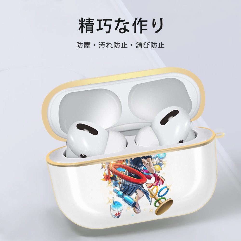 文豪ストレイドッグス Bungo Stray Dogs 【AirPods Pro用】ハードシェル保護ケース｜耐衝撃・防指紋・カラビナ付き商品仕様