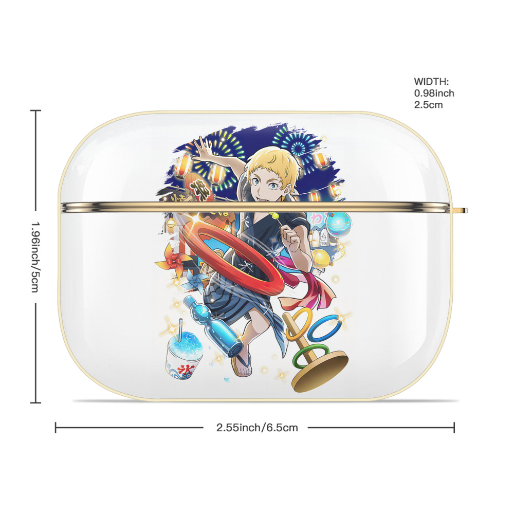 文豪ストレイドッグス Bungo Stray Dogs 【AirPods Pro用】ハードシェル保護ケース｜耐衝撃・防指紋・カラビナ付き商品仕様