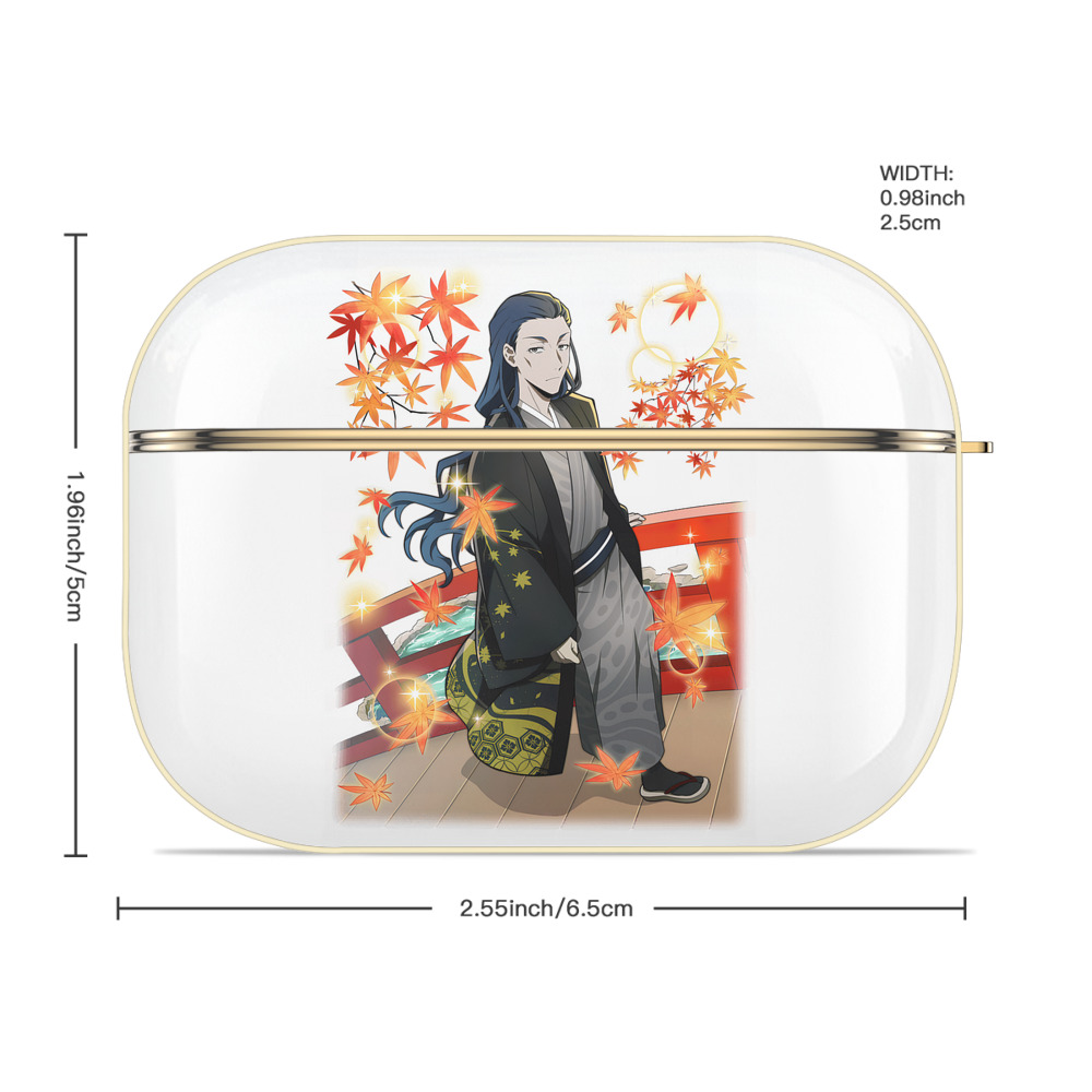 文豪ストレイドッグス Bungo Stray Dogs 【AirPods Pro用】ハードシェル保護ケース｜耐衝撃・防指紋・カラビナ付き商品仕様