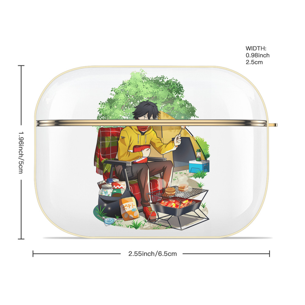 文豪ストレイドッグス Bungo Stray Dogs 【AirPods Pro用】ハードシェル保護ケース｜耐衝撃・防指紋・カラビナ付き商品仕様