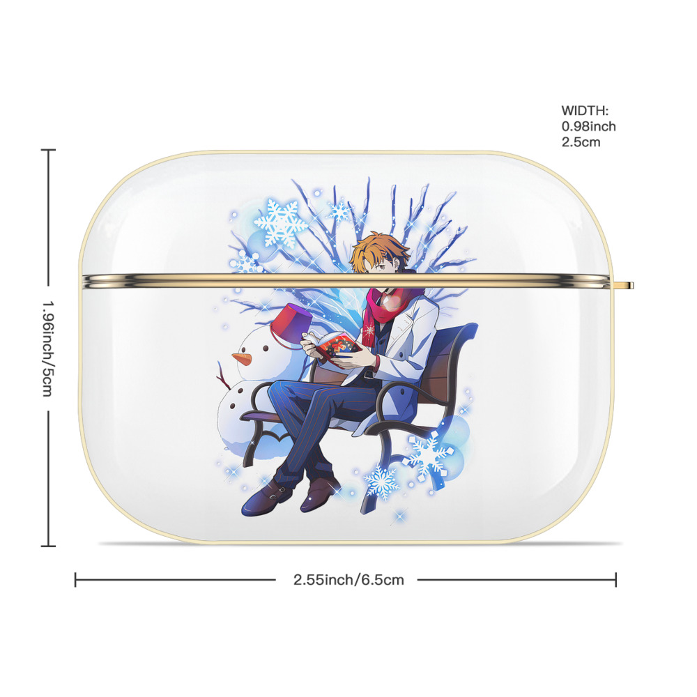 文豪ストレイドッグス Bungo Stray Dogs 【AirPods Pro用】ハードシェル保護ケース｜耐衝撃・防指紋・カラビナ付き商品仕様