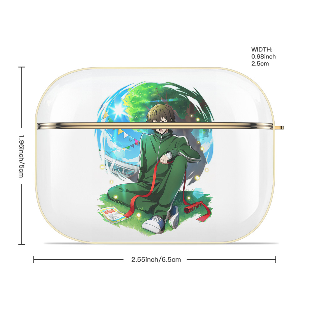 文豪ストレイドッグス Bungo Stray Dogs 【AirPods Pro用】ハードシェル保護ケース｜耐衝撃・防指紋・カラビナ付き商品仕様