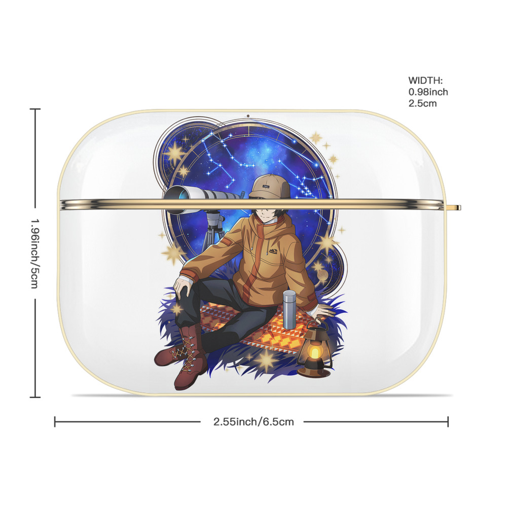 文豪ストレイドッグス Bungo Stray Dogs 【AirPods Pro用】ハードシェル保護ケース｜耐衝撃・防指紋・カラビナ付き商品仕様