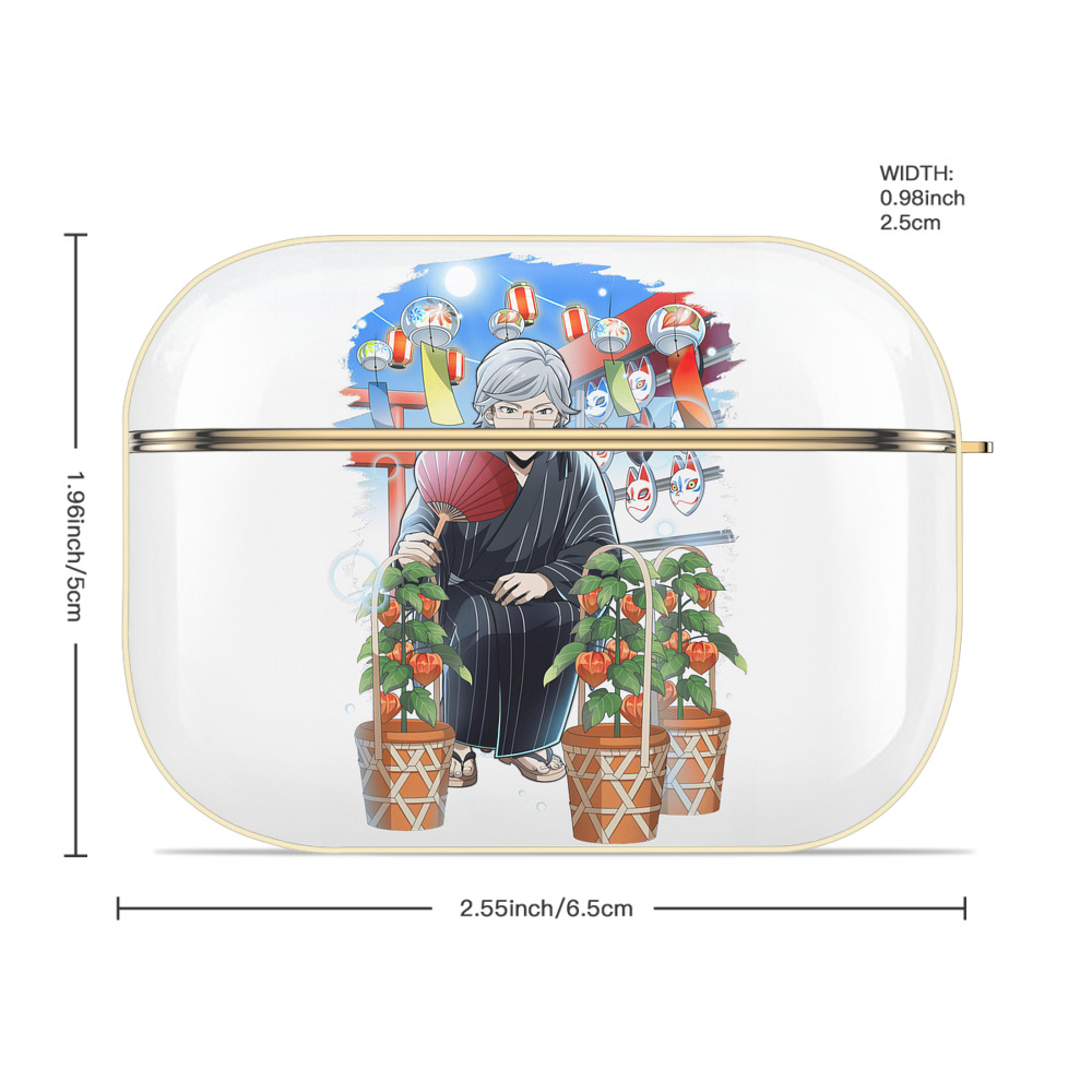 文豪ストレイドッグス Bungo Stray Dogs 【AirPods Pro用】ハードシェル保護ケース｜耐衝撃・防指紋・カラビナ付き商品仕様