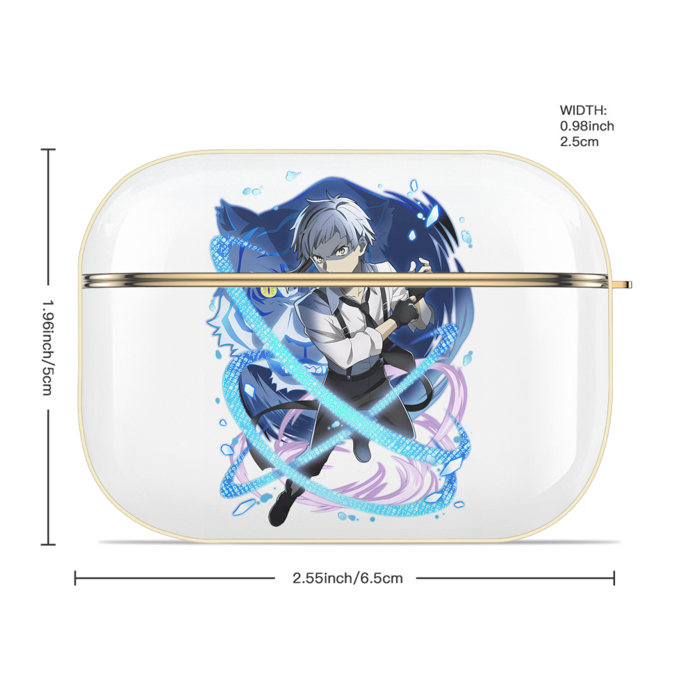 文豪ストレイドッグス Bungo Stray Dogs 【AirPods Pro用】ハードシェル保護ケース｜耐衝撃・防指紋・カラビナ付き商品仕様