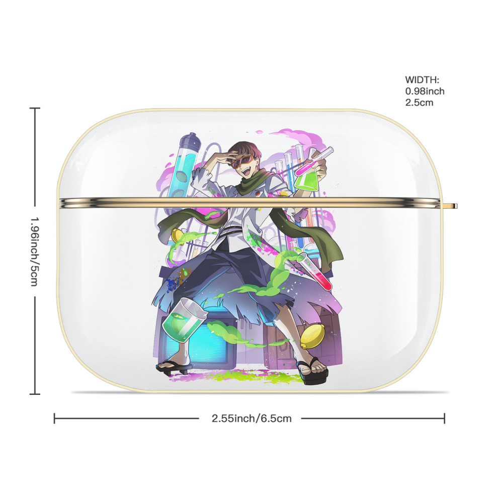 文豪ストレイドッグス Bungo Stray Dogs 【AirPods Pro用】ハードシェル保護ケース｜耐衝撃・防指紋・カラビナ付き商品仕様