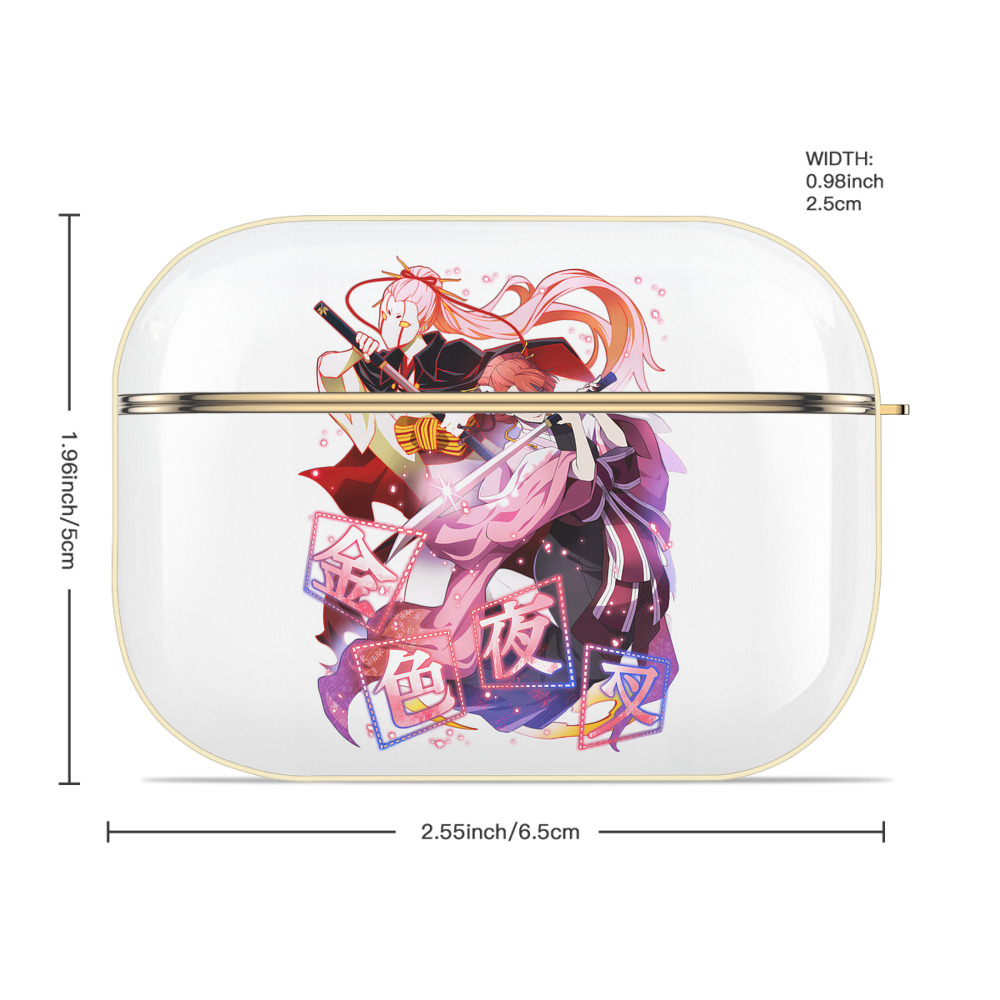 文豪ストレイドッグス Bungo Stray Dogs 【AirPods Pro用】ハードシェル保護ケース｜耐衝撃・防指紋・カラビナ付き商品仕様