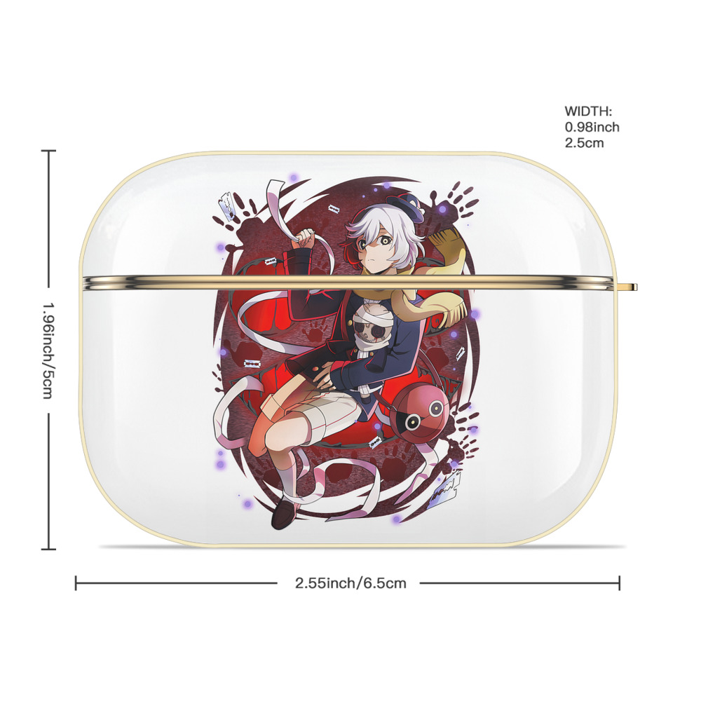 文豪ストレイドッグス Bungo Stray Dogs 【AirPods Pro用】ハードシェル保護ケース｜耐衝撃・防指紋・カラビナ付き商品仕様