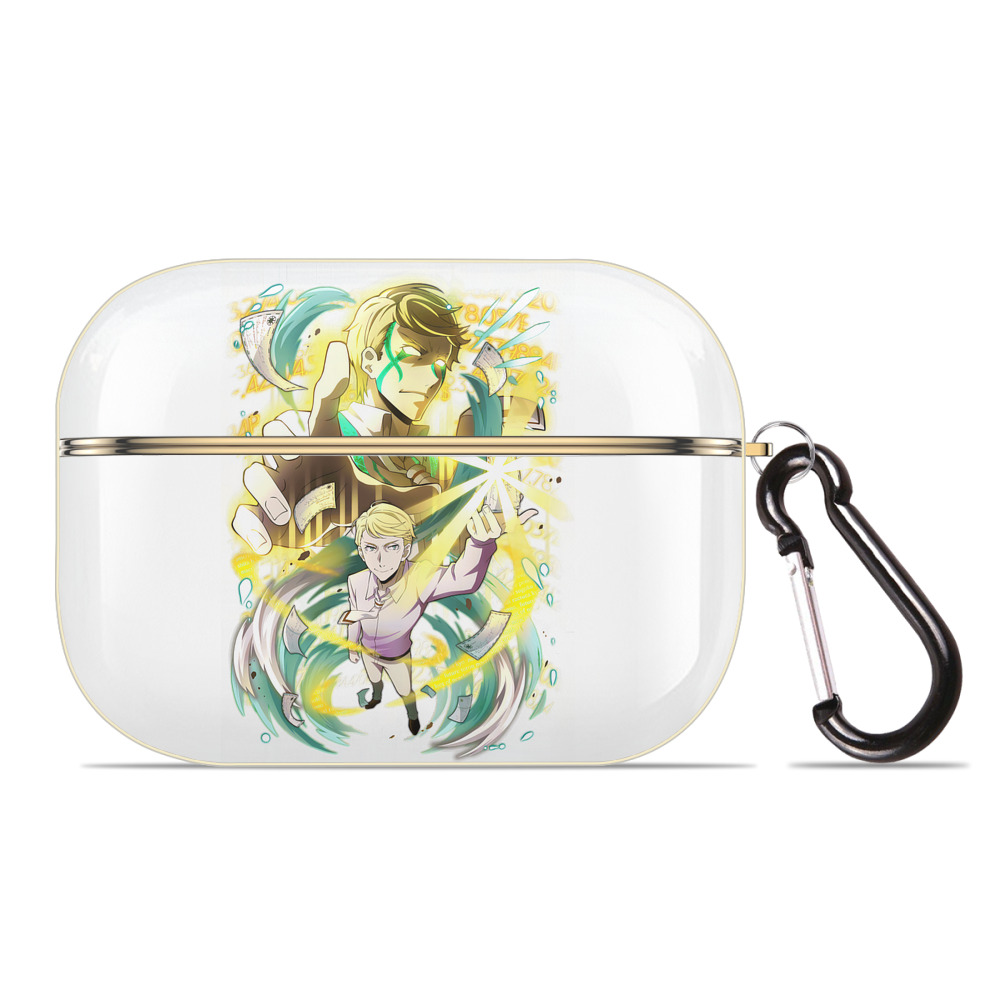 （画像用） 文豪ストレイドッグス Bungo Stray Dogs 【AirPods Pro用】ハードシェル保護ケース｜耐衝撃・防指紋・カラビナ付き商品仕様