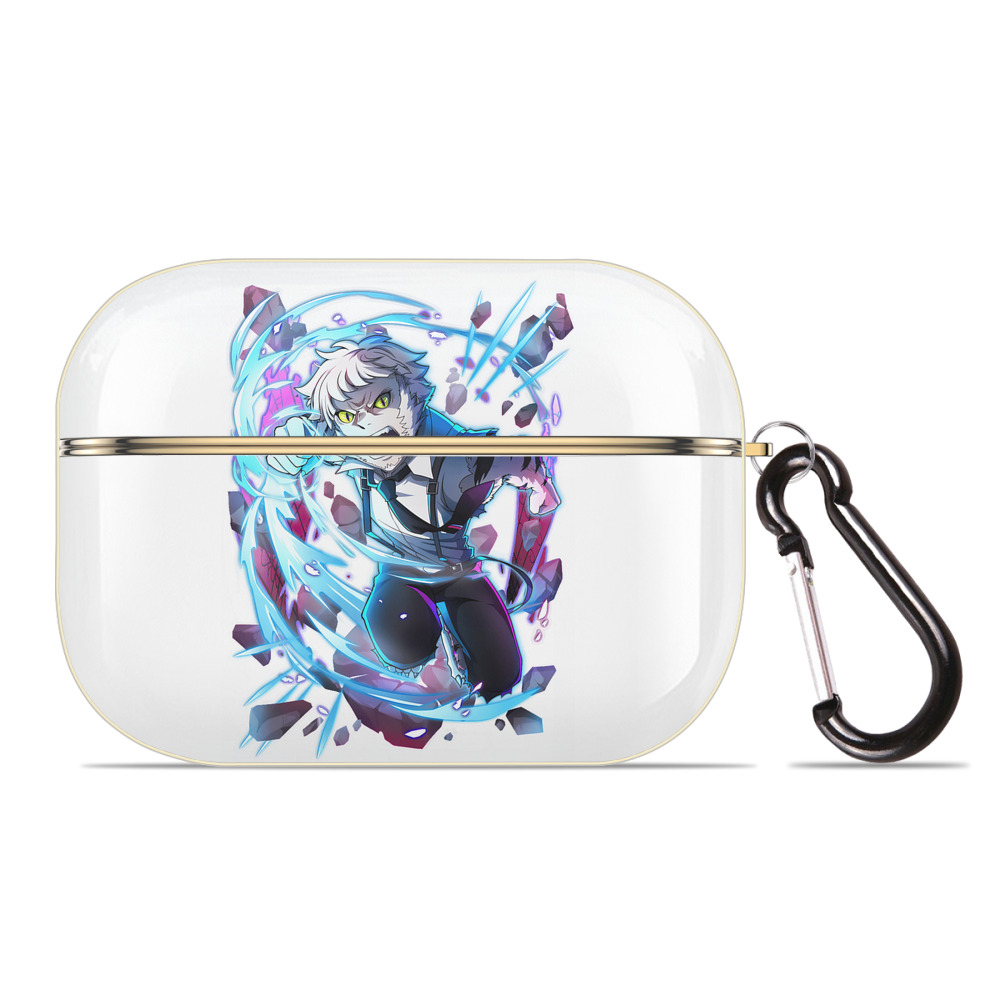 （画像用） 文豪ストレイドッグス Bungo Stray Dogs 【AirPods Pro用】ハードシェル保護ケース｜耐衝撃・防指紋・カラビナ付き商品仕様