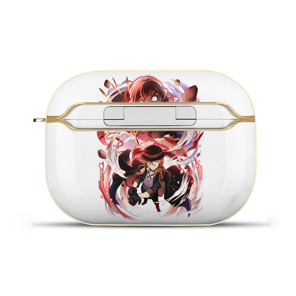 （画像用） 文豪ストレイドッグス Bungo Stray Dogs 【AirPods Pro用】ハードシェル保護ケース｜耐衝撃・防指紋・カラビナ付き商品仕様