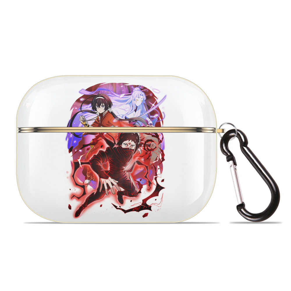 （画像用） 文豪ストレイドッグス Bungo Stray Dogs 【AirPods Pro用】ハードシェル保護ケース｜耐衝撃・防指紋・カラビナ付き商品仕様