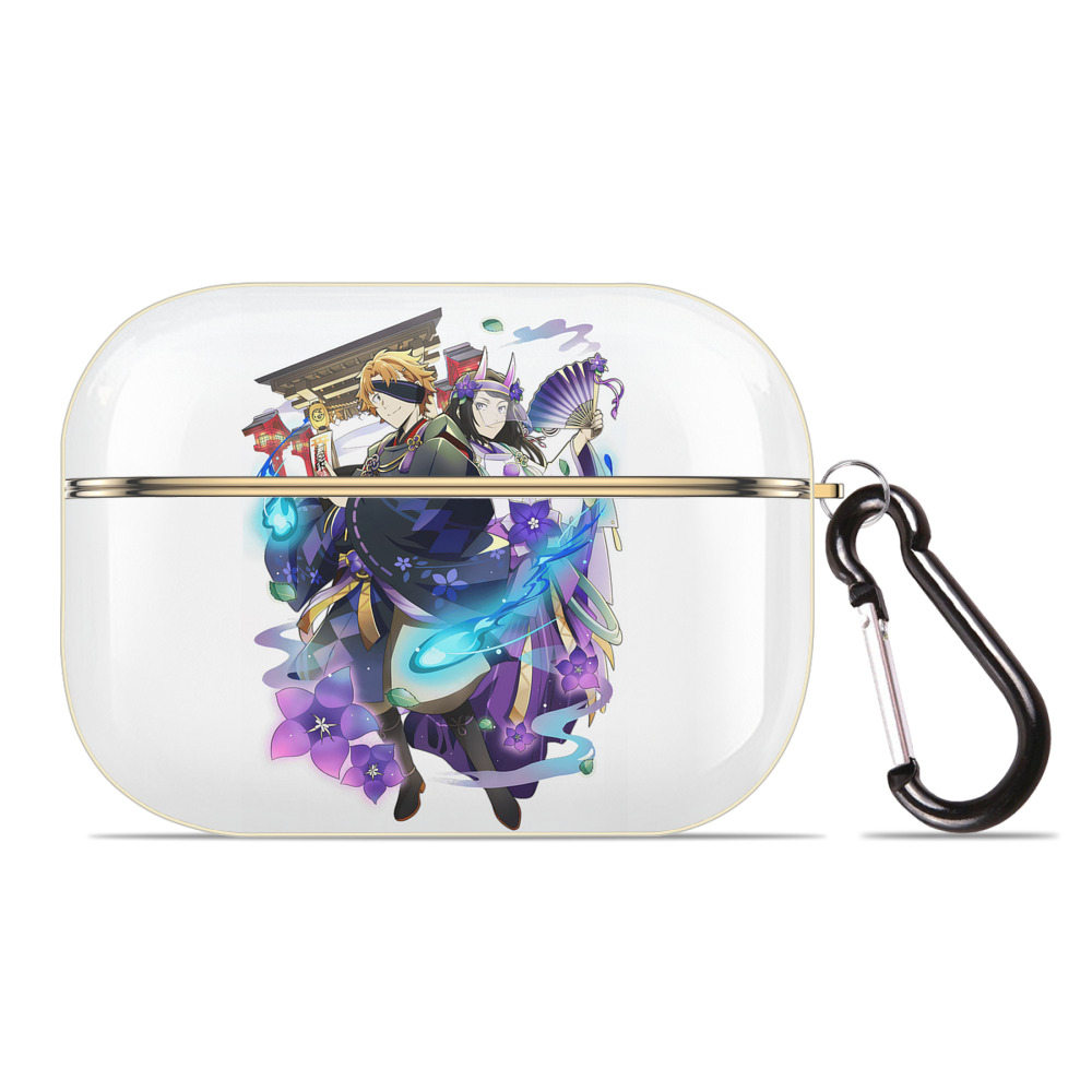 （画像用） 文豪ストレイドッグス Bungo Stray Dogs 【AirPods Pro用】ハードシェル保護ケース｜耐衝撃・防指紋・カラビナ付き商品仕様