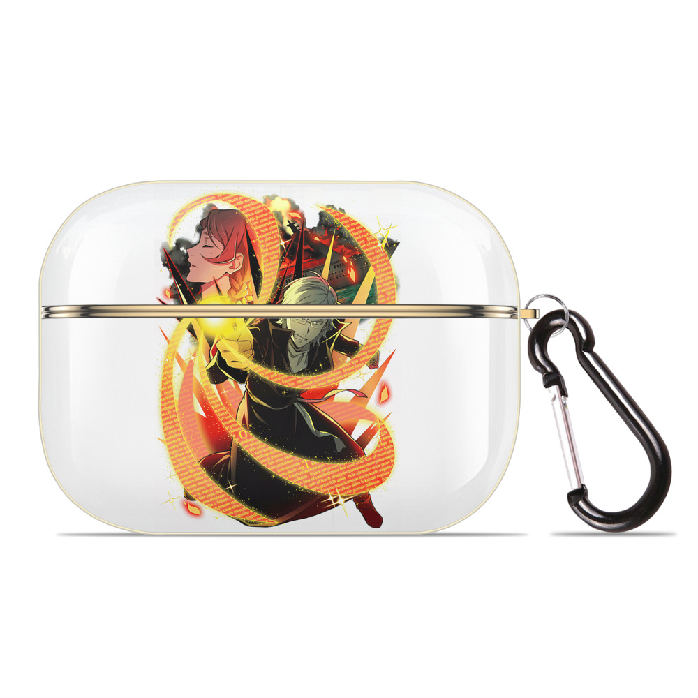 （画像用） 文豪ストレイドッグス Bungo Stray Dogs 【AirPods Pro用】ハードシェル保護ケース｜耐衝撃・防指紋・カラビナ付き商品仕様