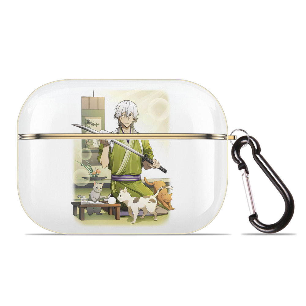 （画像用） 文豪ストレイドッグス Bungo Stray Dogs 【AirPods Pro用】ハードシェル保護ケース｜耐衝撃・防指紋・カラビナ付き商品仕様