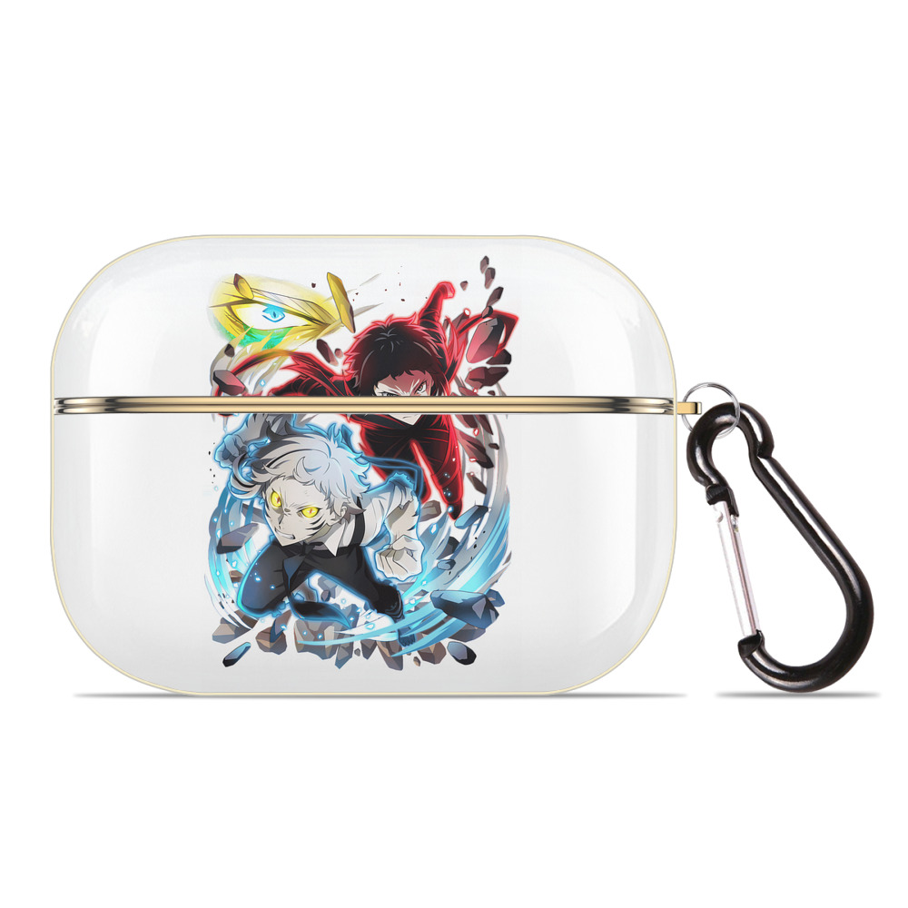 （画像用） 文豪ストレイドッグス Bungo Stray Dogs 【AirPods Pro用】ハードシェル保護ケース｜耐衝撃・防指紋・カラビナ付き商品仕様